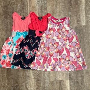 🖤 5/$25 | 4T Dress Bundle